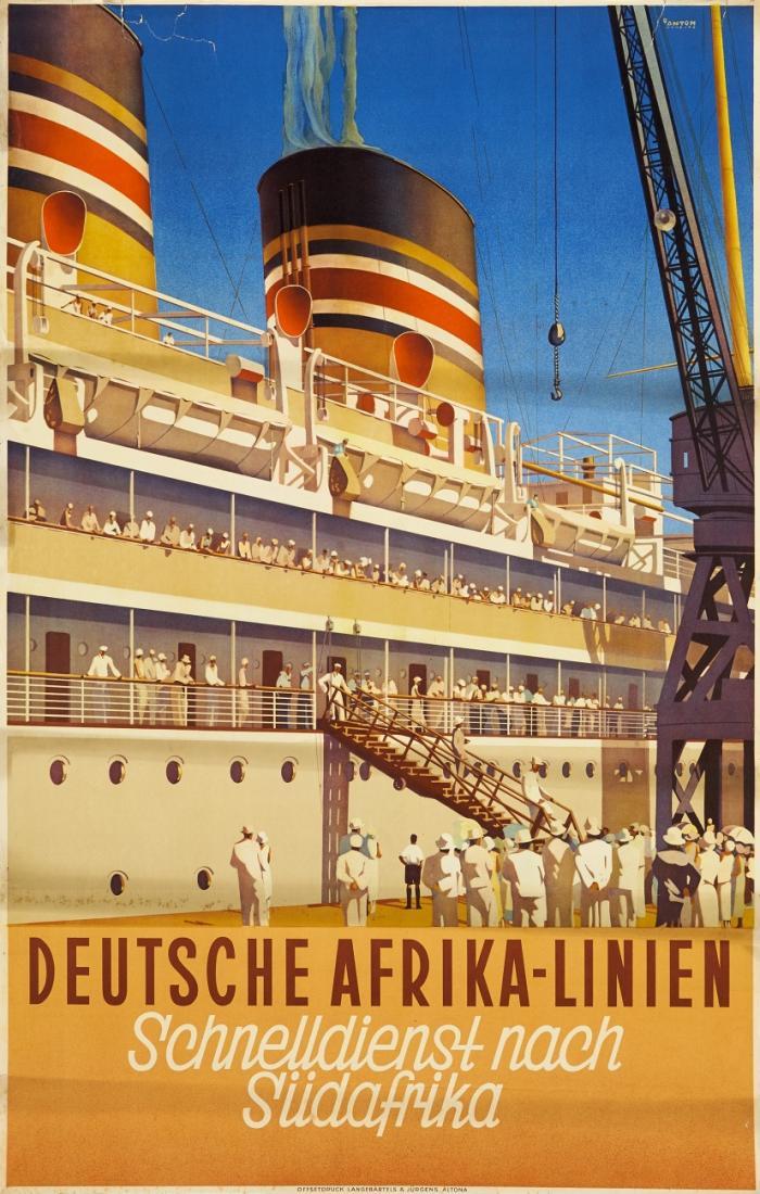 DEUTSCHE AFRIKA-LINIEN – SCHNELLDIENST NACH SÜDAFRIKA