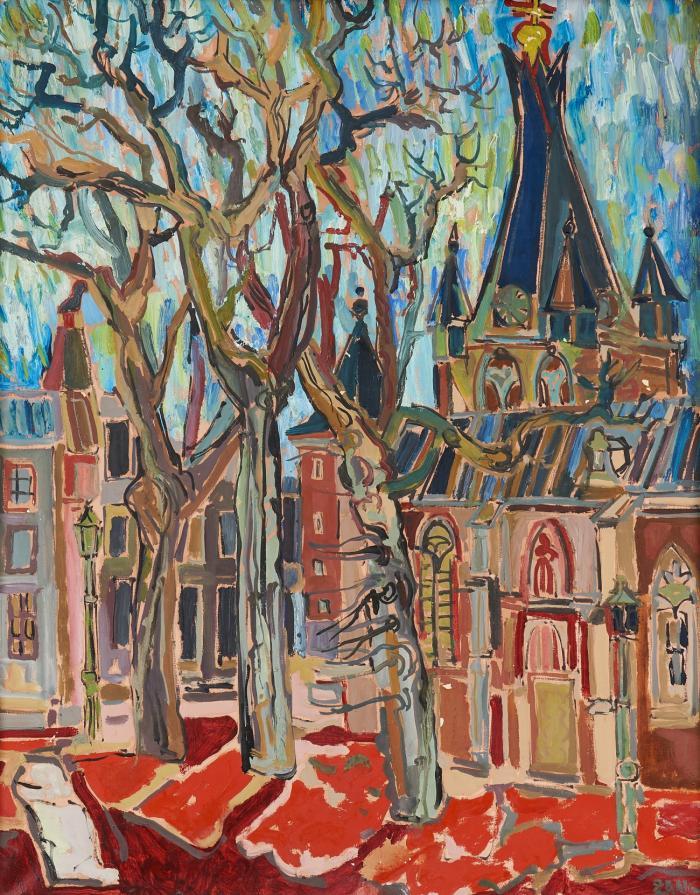 OHNE TITEL (ST. LAMBERTUS UND STIFTSPLATZ IN DÜSSELDORF)