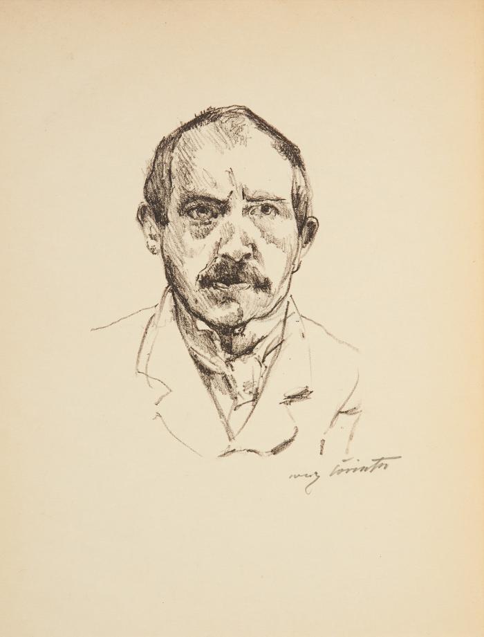 Das graphische Werk von Lovis Corinth.