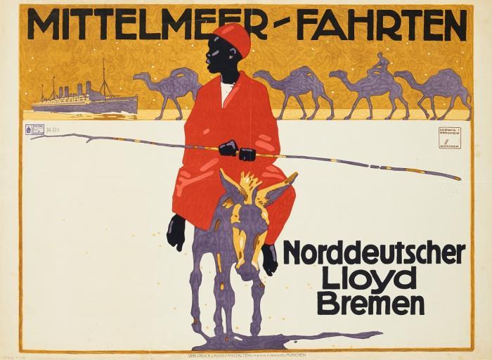 MITTELMEER-FAHRTEN – NORDDEUTSCHER LLOYD BREMEN