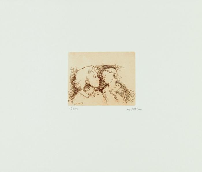 Mutter und Kind. Mother and child.