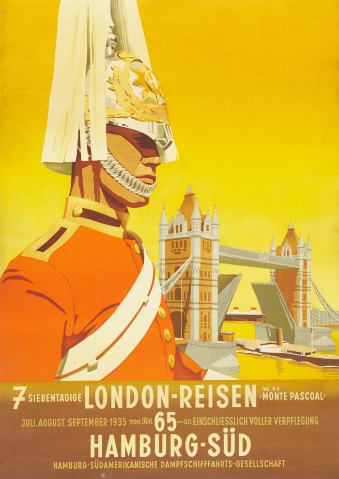 7 SIEBENTÄGIGE LONDON-REISEN – HAMBURG-SÜD / 7 LONDON REISEN – HAMBURG-SÜDAMERIKANISCHE DAMPFSCHIFFFAHRTS-GESELLSCHAFT