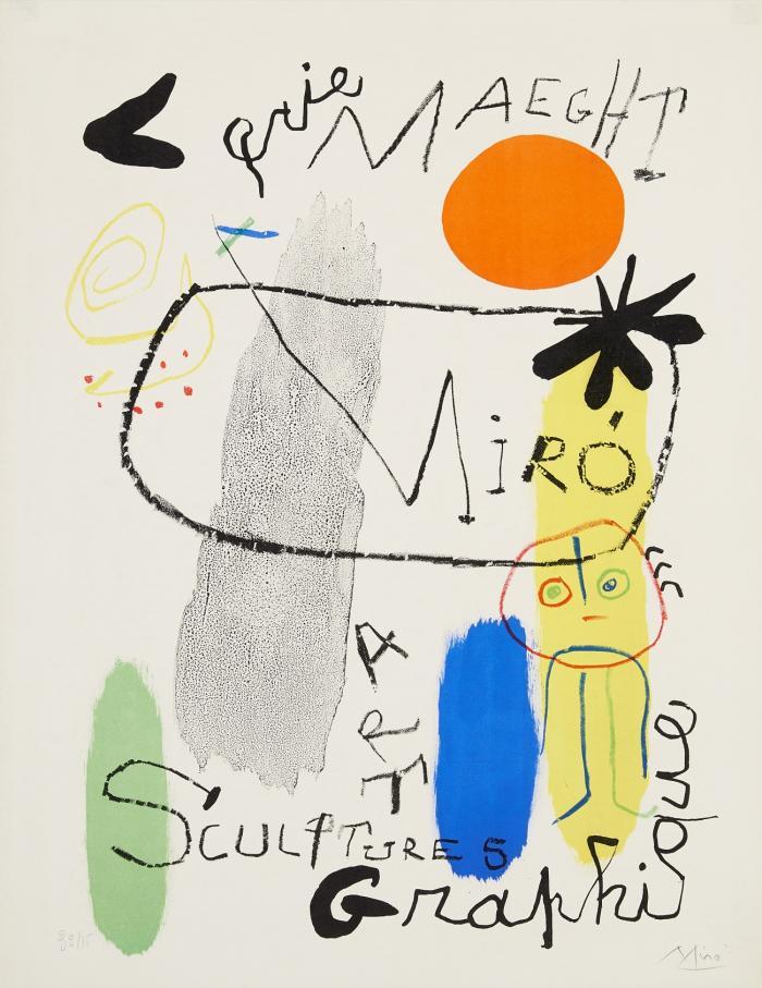 GALERIE MAEGHT – MIRÓ SCULPTURES ART GRAPHIQUE