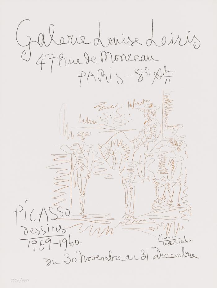PICASSO DESSINS 1959-1960