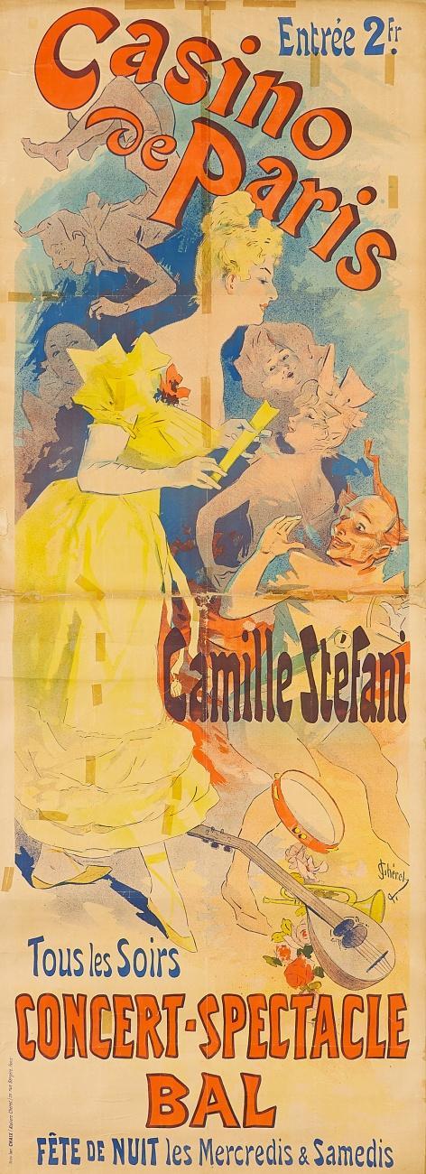 CASINO DE PARIS – CAMILLE STÉFANI – CONCERT-SPECTACLE BAL