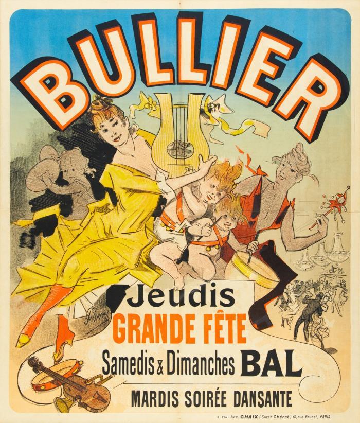 BULLIER – JEUDIS GRANDE FÊTE – SAMEDIS & DIMANCHES BAL – MARDIS SOIRÉE DANSANTE