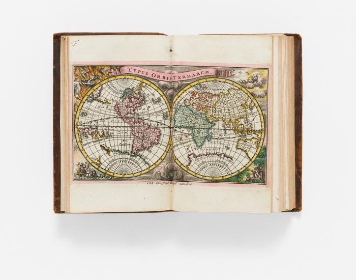Atlas Portatilis oder Compendieuse Vorstellung der gantzen Welt/ in einer kleinen Cosmographie, der grünenden Jugend zum Besten in XXX. saubern Land-Charten/ mit einer kurtzen Erläuterung zum andernmal heraus gegeben.