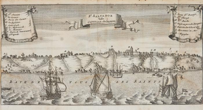Relation d'un voyage fait en 1695. 1696. & 1697. Aux cotes d'Afrique, détroit de Magellan, Bresil, Cayenne et Isles Antilles.