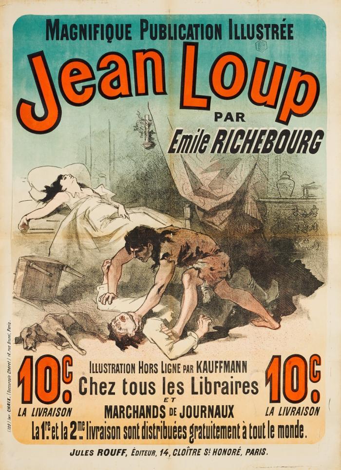 MAGNIFIQUE PUBLICATION ILLUSTRÉE - JEAN LOUP PAR EMILE RICHEBOURG