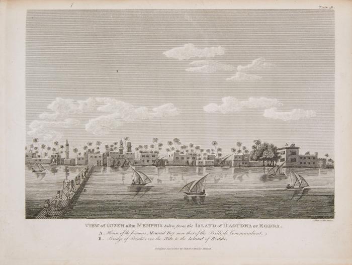 Journal of the late campaign in Egypt: Including descriptions of that country, and of Gibraltar, Minorca, Malta, Marmorice, and Macri. 2 Tle. in 1 Bd.