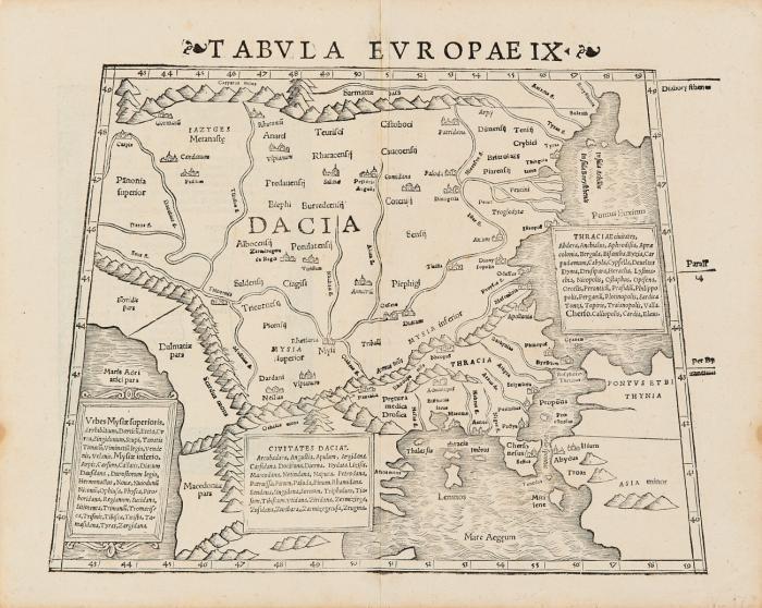 Griechenland. / Balkan. Tabula Graeciae / Tabula Europae IX.