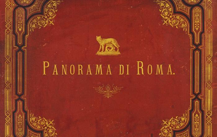- Italien. Panorama di Roma, von Domenico Anderson.