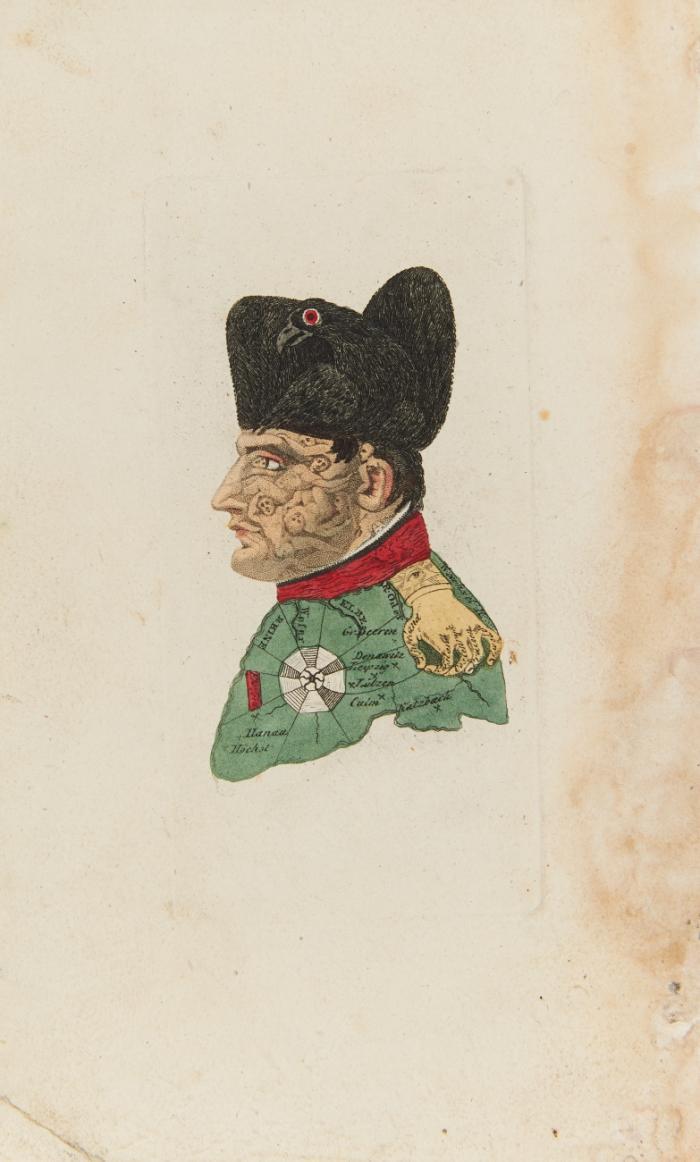 Karikatur. – Triumph des Jahres 1813/1814.