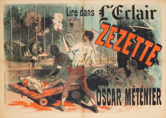 LIRE DANS L'ECLAIR – ZEZETTE PAR OSCAR MÉTÉNIER