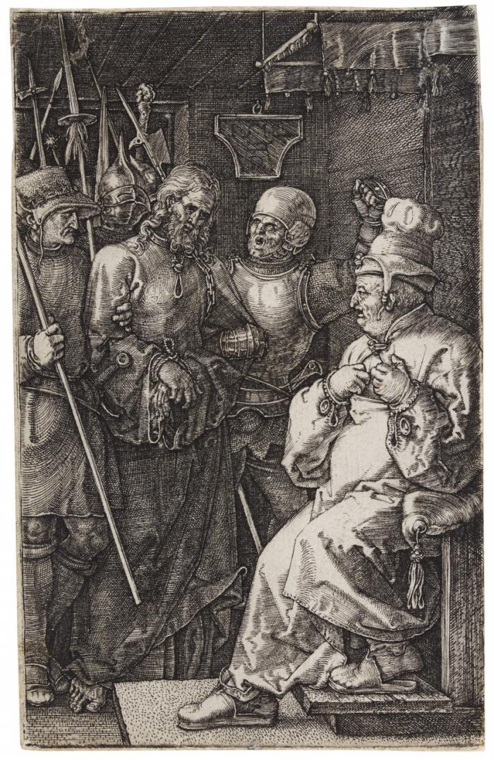 Christus vor Kaiphas.