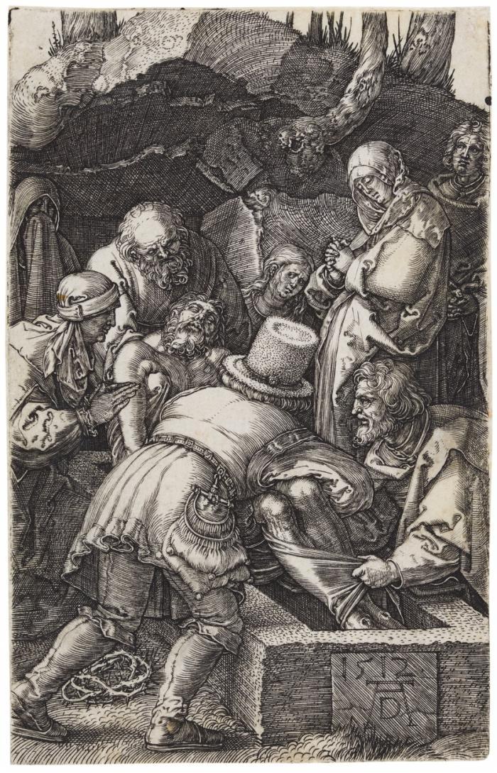 Die Grablegung.