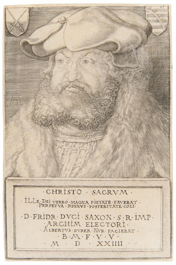 Friedrich der Weise, Kurfürst von Sachsen.