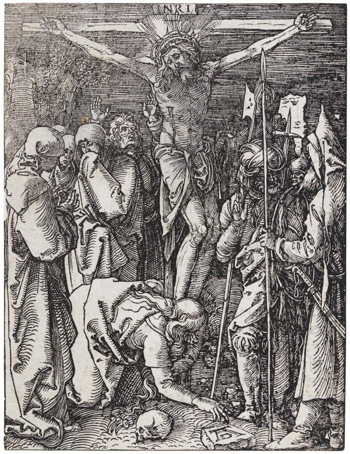 Christus am Kreuz.