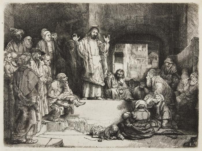 Christus lehrend (genannt La petite Tombe).