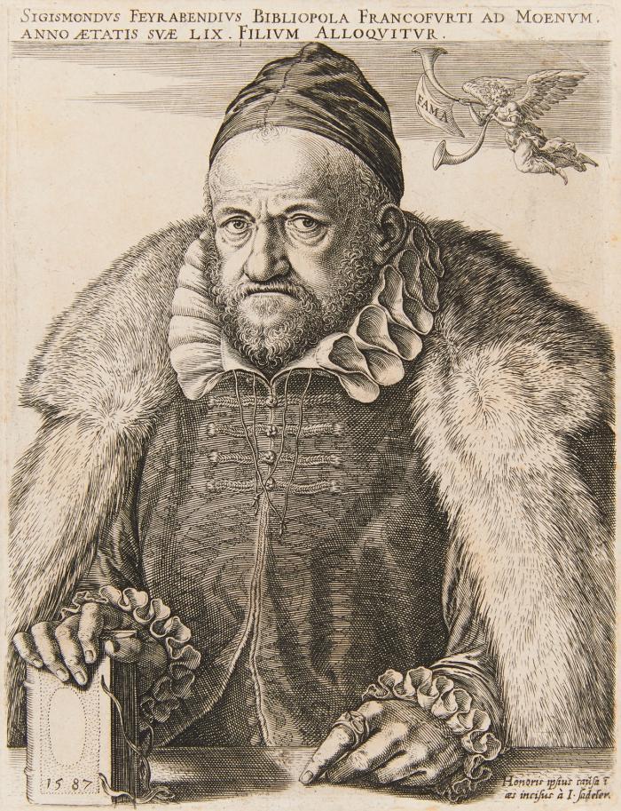 Portrait Sigismund Feyerabend.