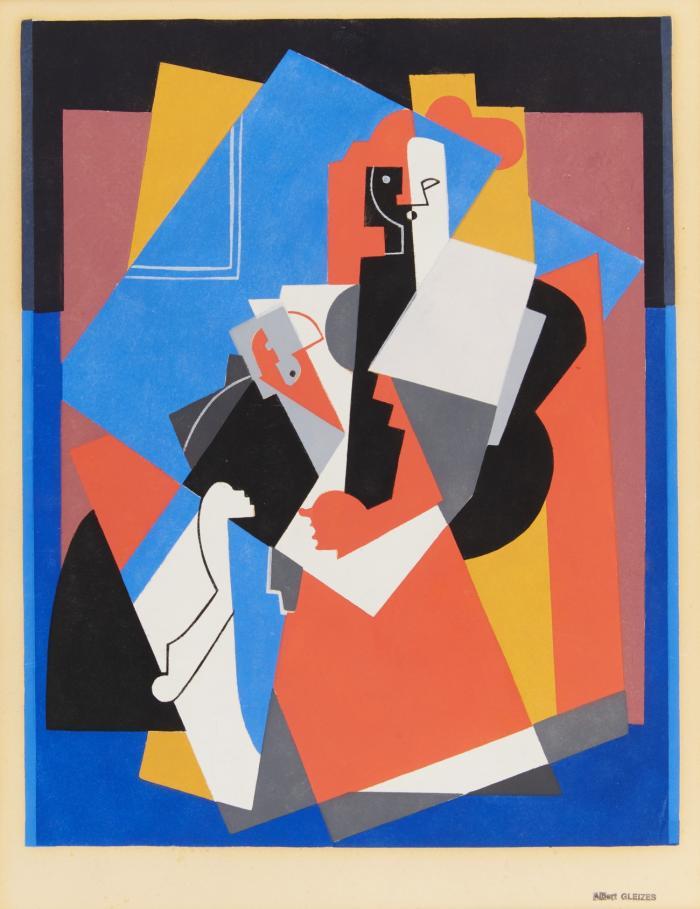 COMPOSITION CUBISTE
