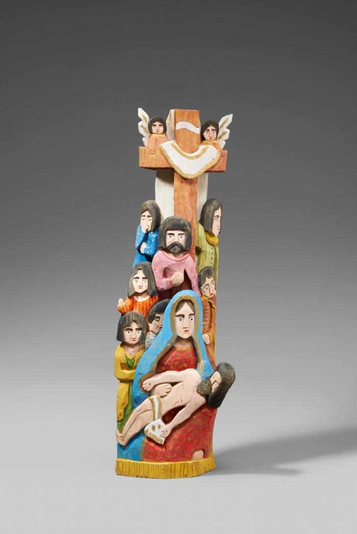 Volkskunst. – Eugenia Skibinska (1927 - 2005), Kutno/Polen. Pieta.