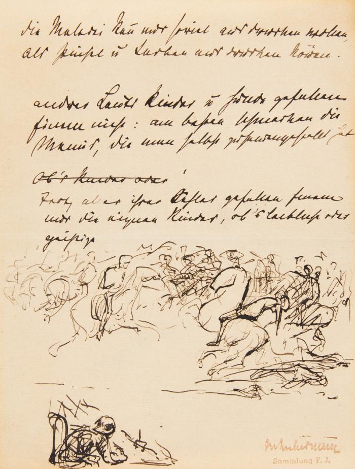 REITERKAMPF (ENTWURF ZU KLEISTS KLEINEN SCHRIFTEN)