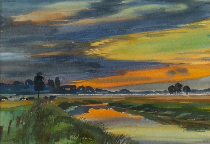 ABENDSTIMMUNG AN DER WÜMME