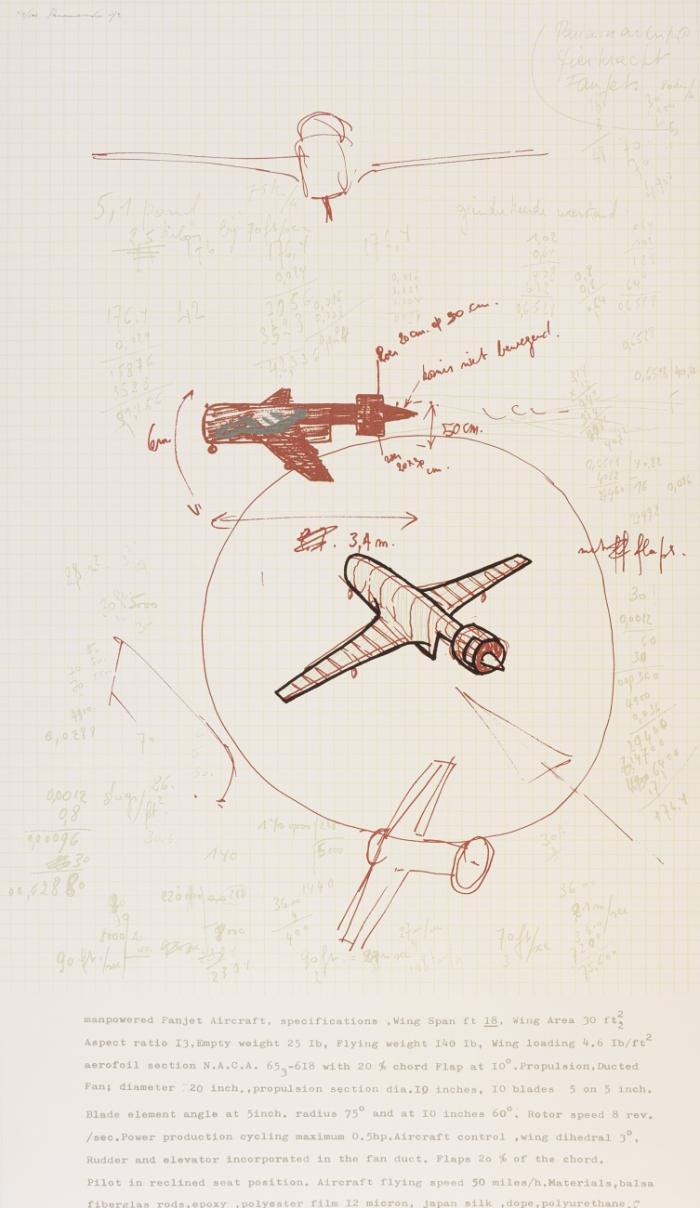 MANPOWERED FANJET AIRCRAFT