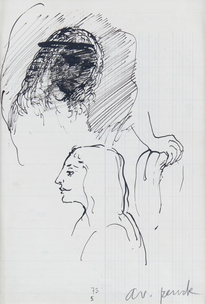 OHNE TITEL (2 KÖPFE)