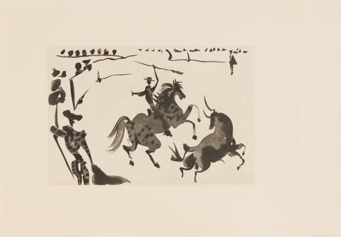 ALCEANDO A UN TORO (AUS: LA TAUROMAQUIA)