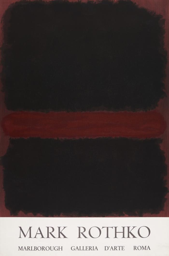 MARK ROTHKO - MARLBOROUGH GALLERIA D'ARTE ROMA