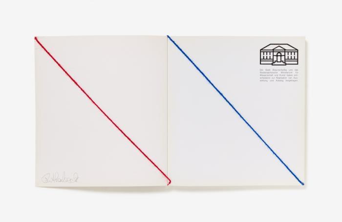 Arbeiten 1965 - 1983. Katalog des Kunstvereins Braunschweig. Bearb. von R. Ruthenbeck.