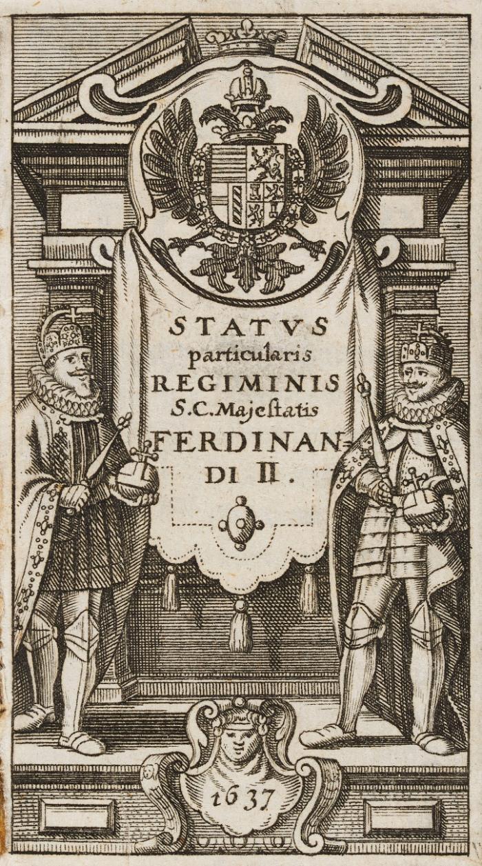 Status particularis, regiminis S. C. Majestatis Ferdinandi II.