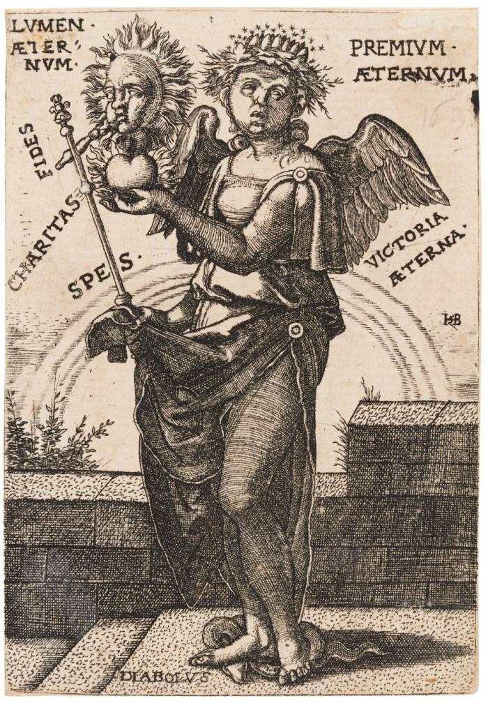 Allegorie auf das Christentum.