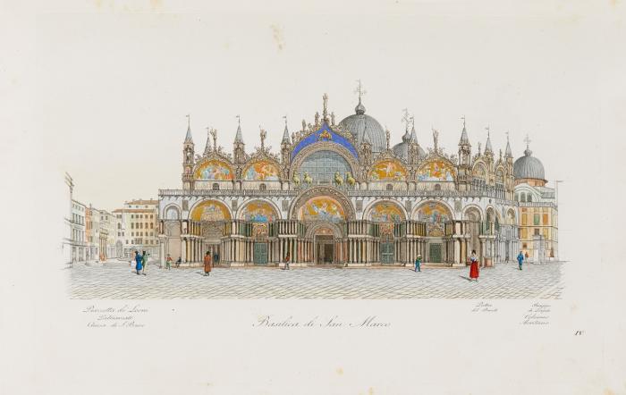 La Piazza di San Marco in Venezia considerata come monumento d'arte e storia.