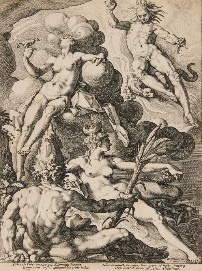 Die vier Elemente.
