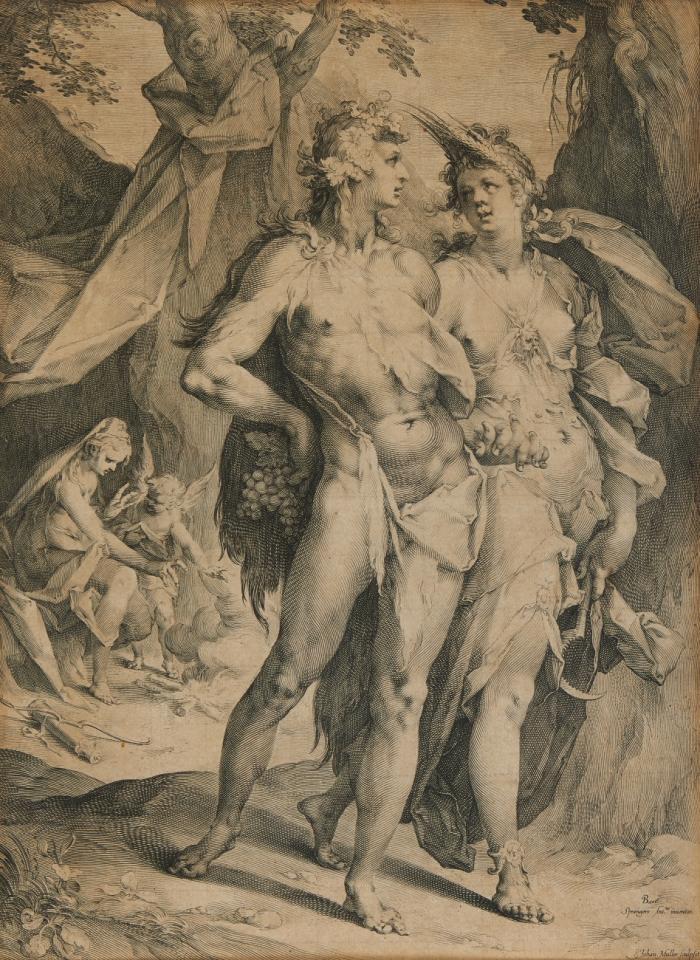Bacchus, Ceres und Venus.