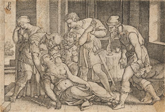 Lukretias Selbstmord.