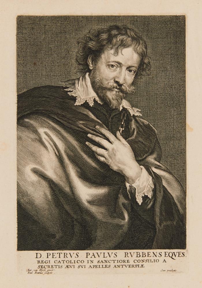 Porträt Peter Paul Rubens (D. Petrus Paulus Rubbens Eques).
