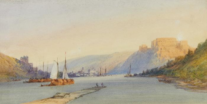 Koblenz/Ehrenbreitstein . - Ehrenbreitstein distant view. 1890.