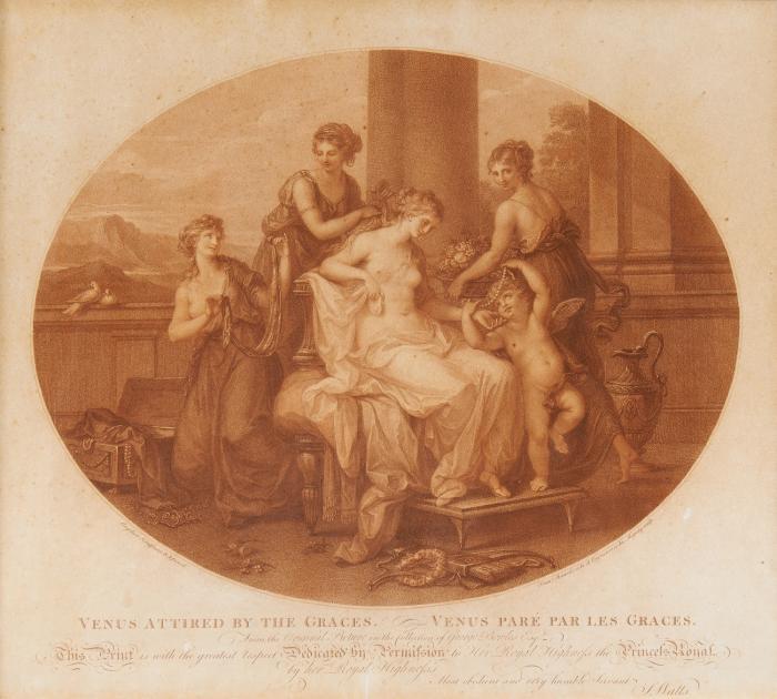 Achilles discoverd by Ulysses / Garde a vous! / An offering to love / Venus attired... / Dormio Innocuus. / Venus presenting Helen, Fight of Paris & Helen