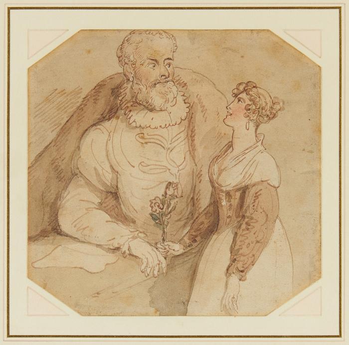 The Squire and the Cottager's Daughter.