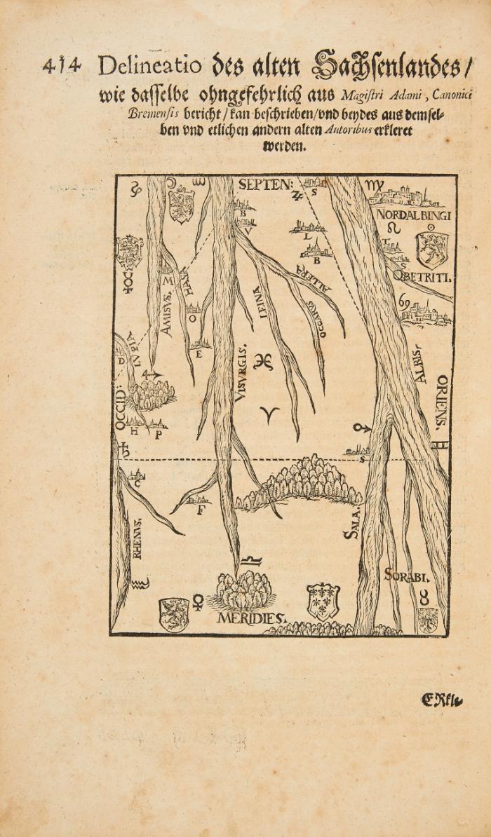 Meisznische Land und Berg-Chronica, in welcher ein vollnstendige description des Landes, so zwischen der Elbe, Sala und südödischen Behmischen gebirgen gelegen, so wol der dorinnen begriffenen [...] Bergwercken, sampt zugehörigen Metall un[d] Metallar beschreibungen. 2 Tle. in 1 Band.