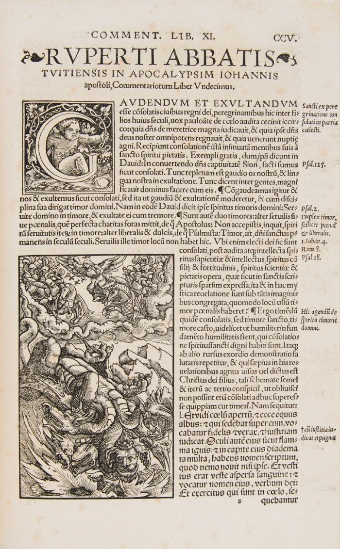 Commentariorum, in Apocalypsim Iohannis libri .XII. ... Aeditio prima.