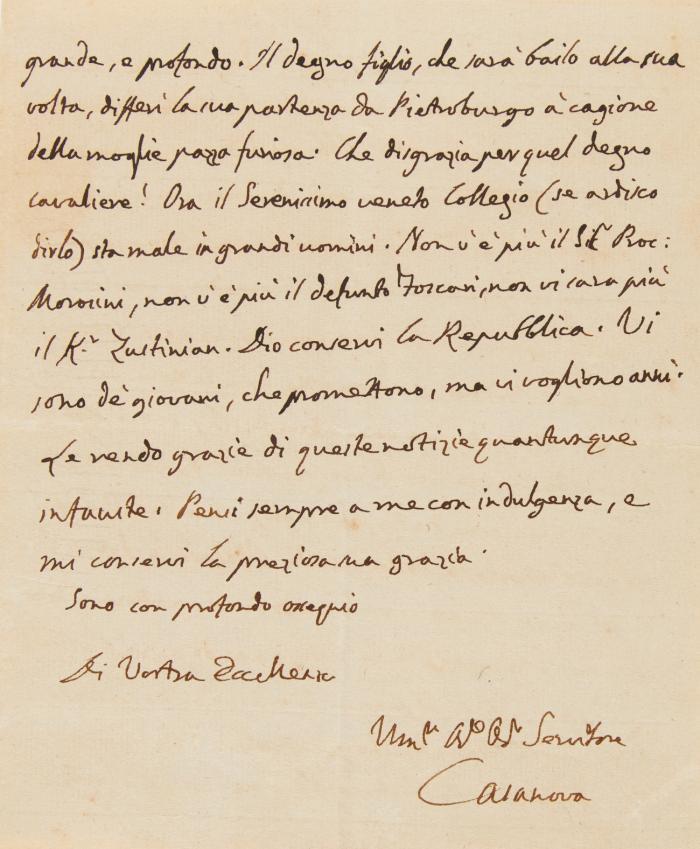 E, Brief m. U.;