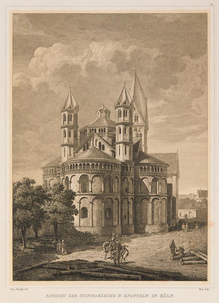 Monuments d'architecture du septième au treizième siècle dans les contrées du Rhin inférieure.