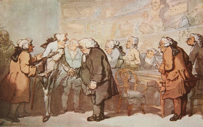 Thomas Rowlandson. His drawings and water-colours. Ed. by Geoffrey Holme.