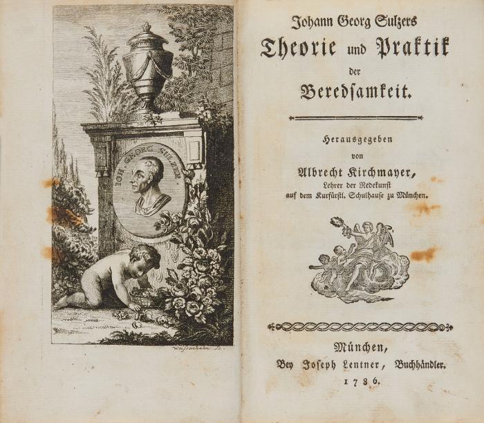Theorie und Praktik der Beredsamkeit. Hrsg. von Albrecht Kirchmayer. 2 Tle. in 1 Bd.