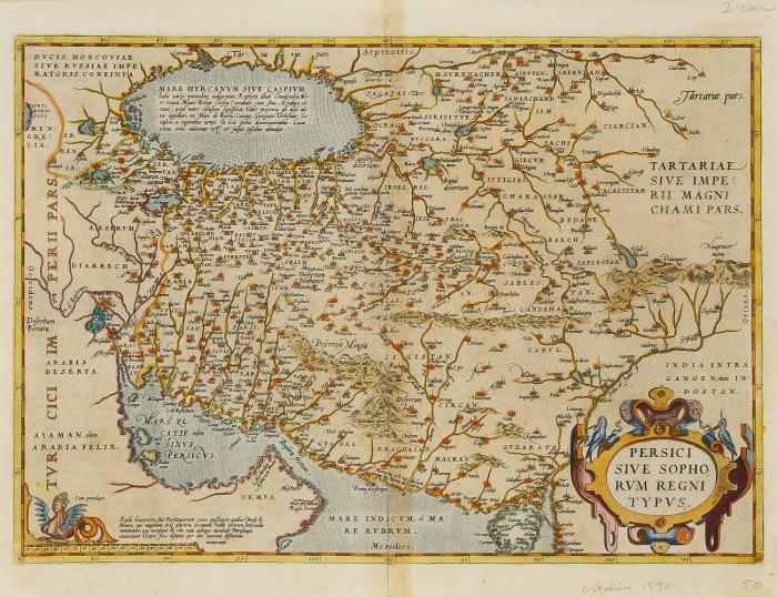 Persien. Persici sive Sophorum Regni Typus.